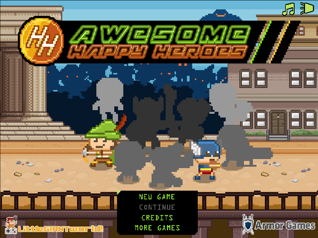 Awesome Happy Heroes