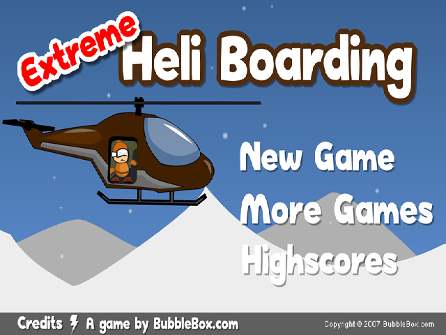 Extreme Heli Boarding