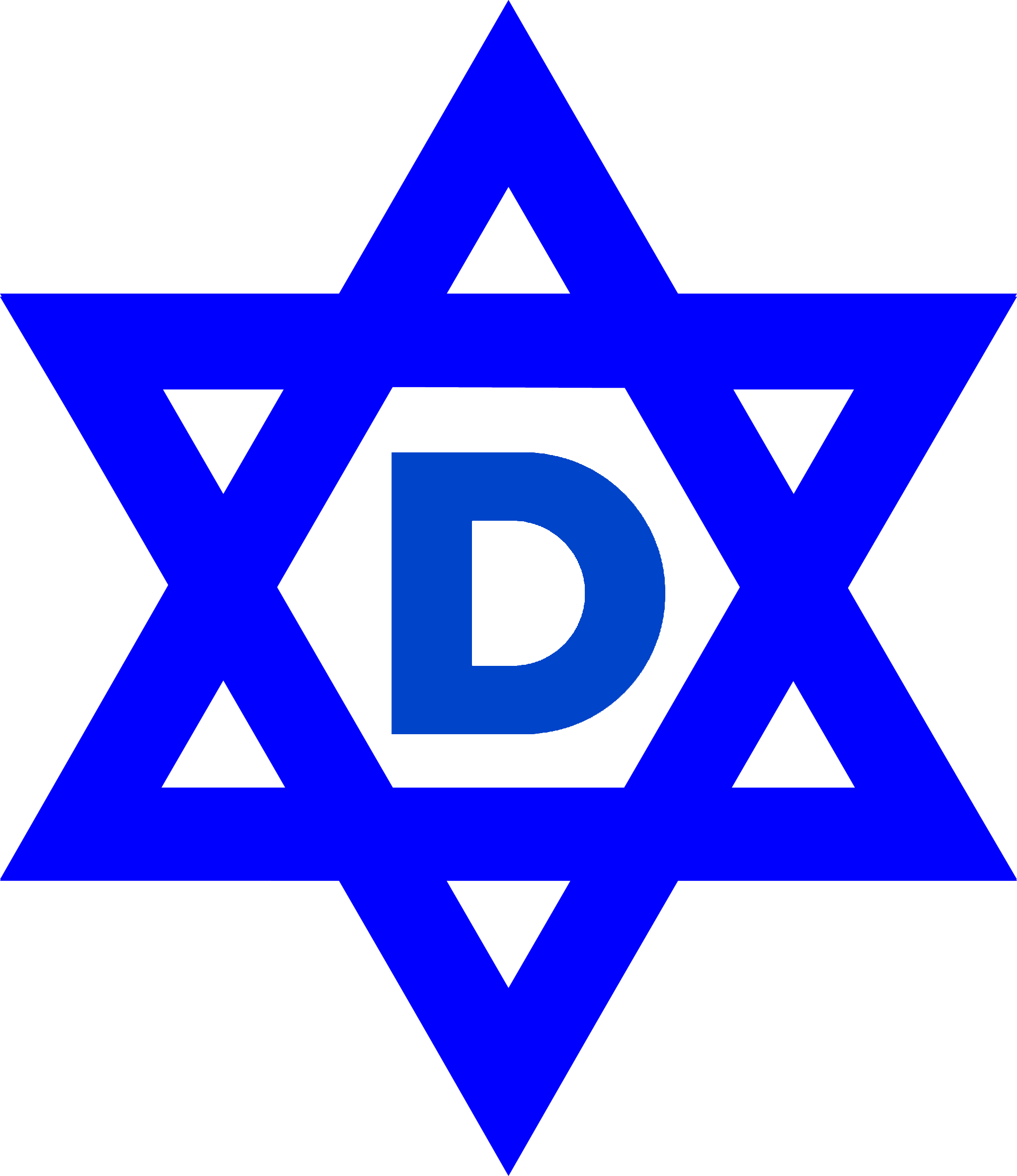 Star of Davocrats (transparent).png