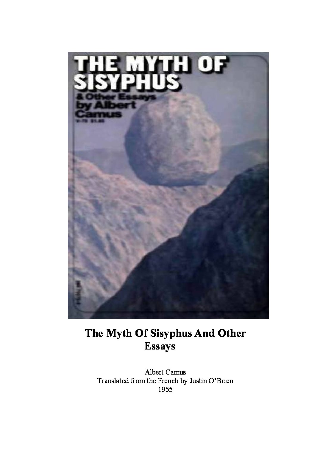 The Myth of Sisyphus And Other Essays.pdf